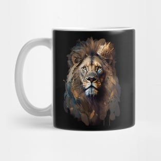 Royal Lion: Crowned Emperor of the Jungle Mug